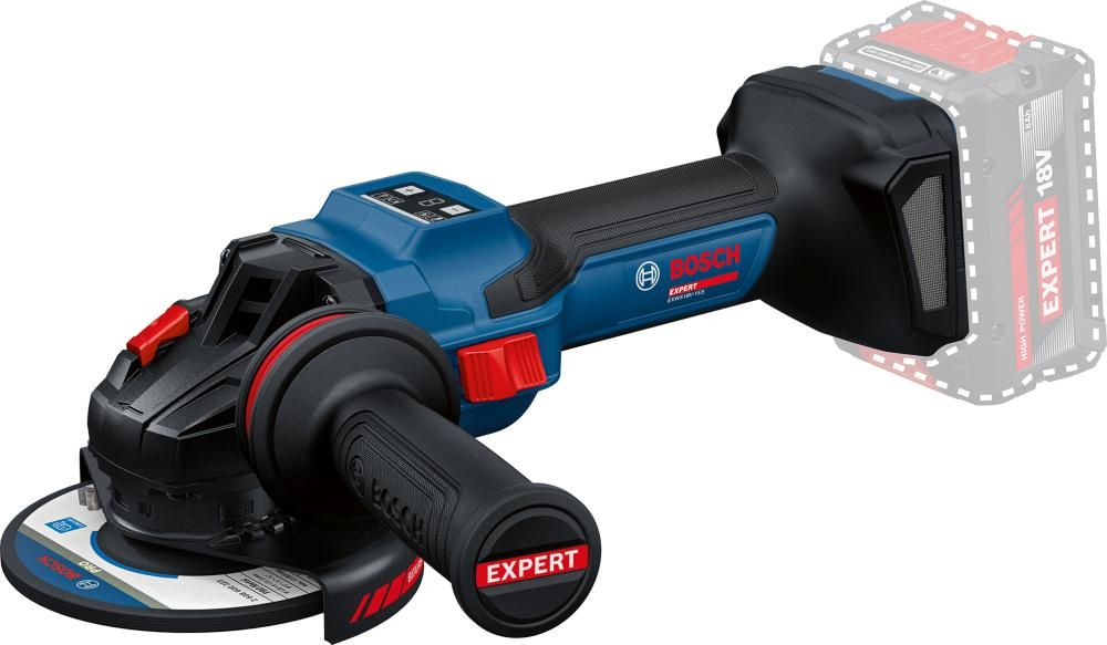 Akku-EXPERT-Winkelschl. EXWS18V-15S ohne Akku ohne Ladegerät L-Boxx