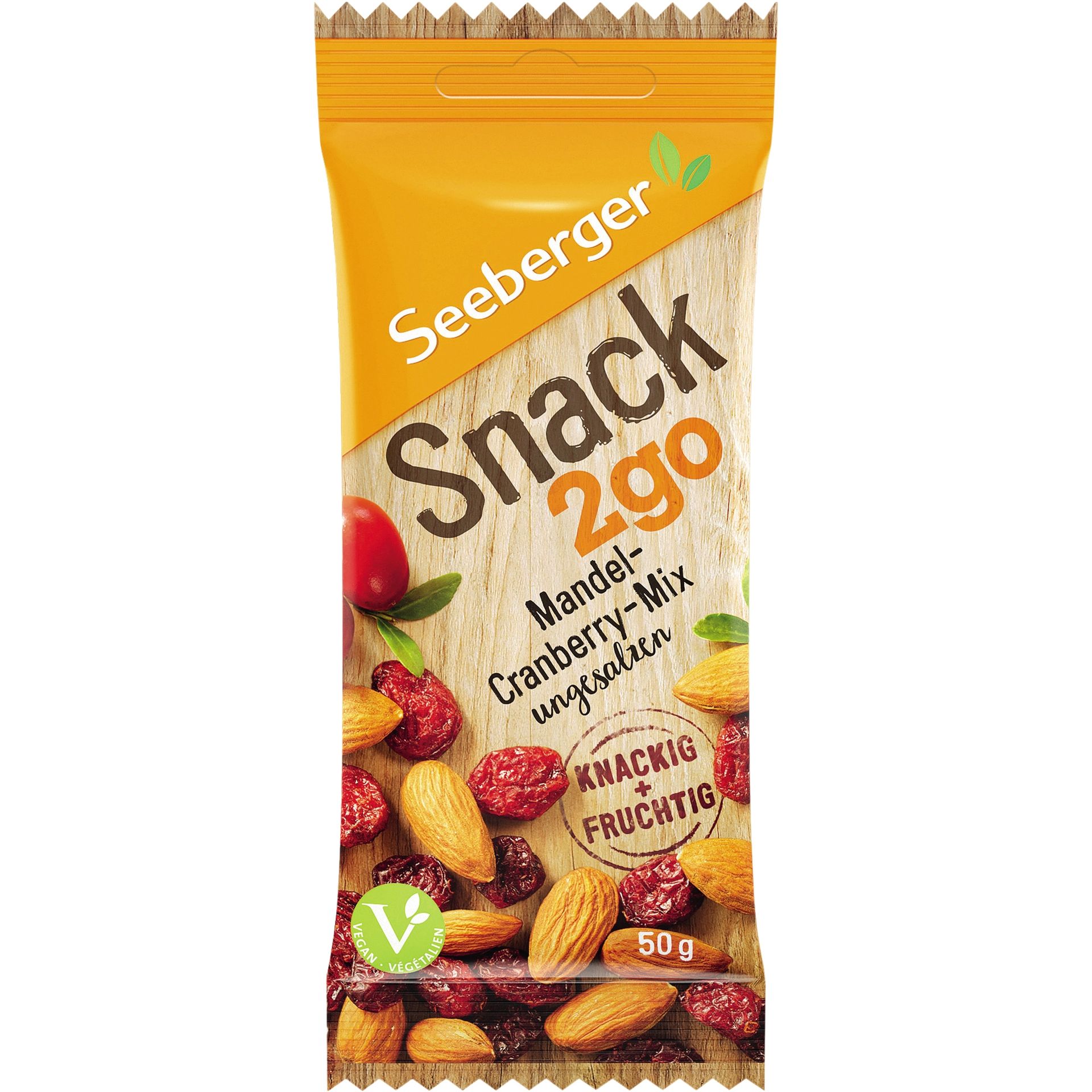Mandel Cranberry Mix  Snack2go 50g 12St