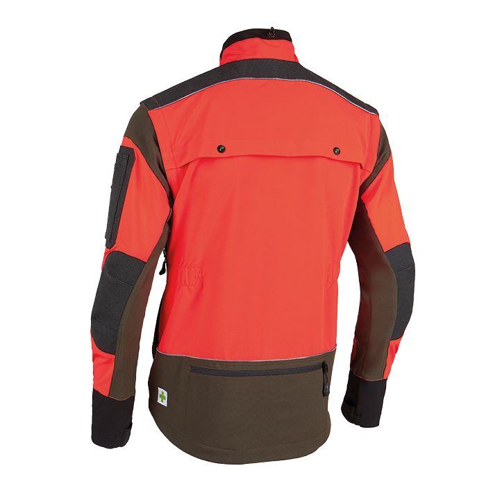 PSS X-treme Funktionsjacke Vario grün/rot - Gr. M