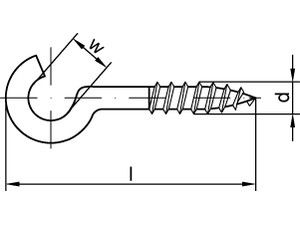 ART 88140 geb. Schr.haken Stahl Typ 11 70 mm galv. verzinkt gal Zn S