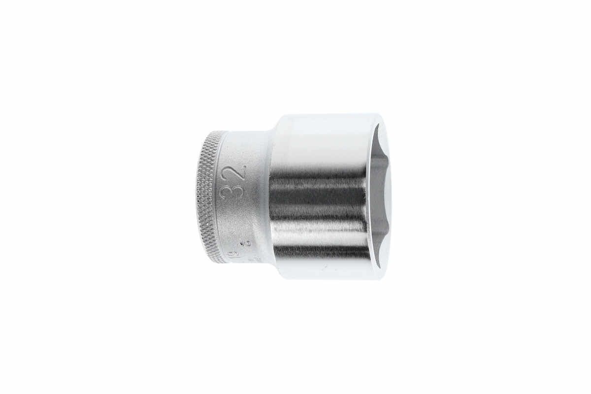 19 32 Steckschlüsseleinsatz 1/2", 6-kant, 32 mm