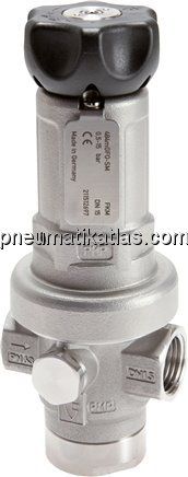 Druckregler, 1.4408, G 1/2", 0,5 - 15bar (Standard)