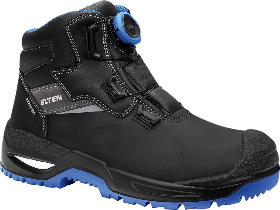 Schnürstiefel STEFANO XXSG BOA, black-blue Mid ESD S3, Gr. 36