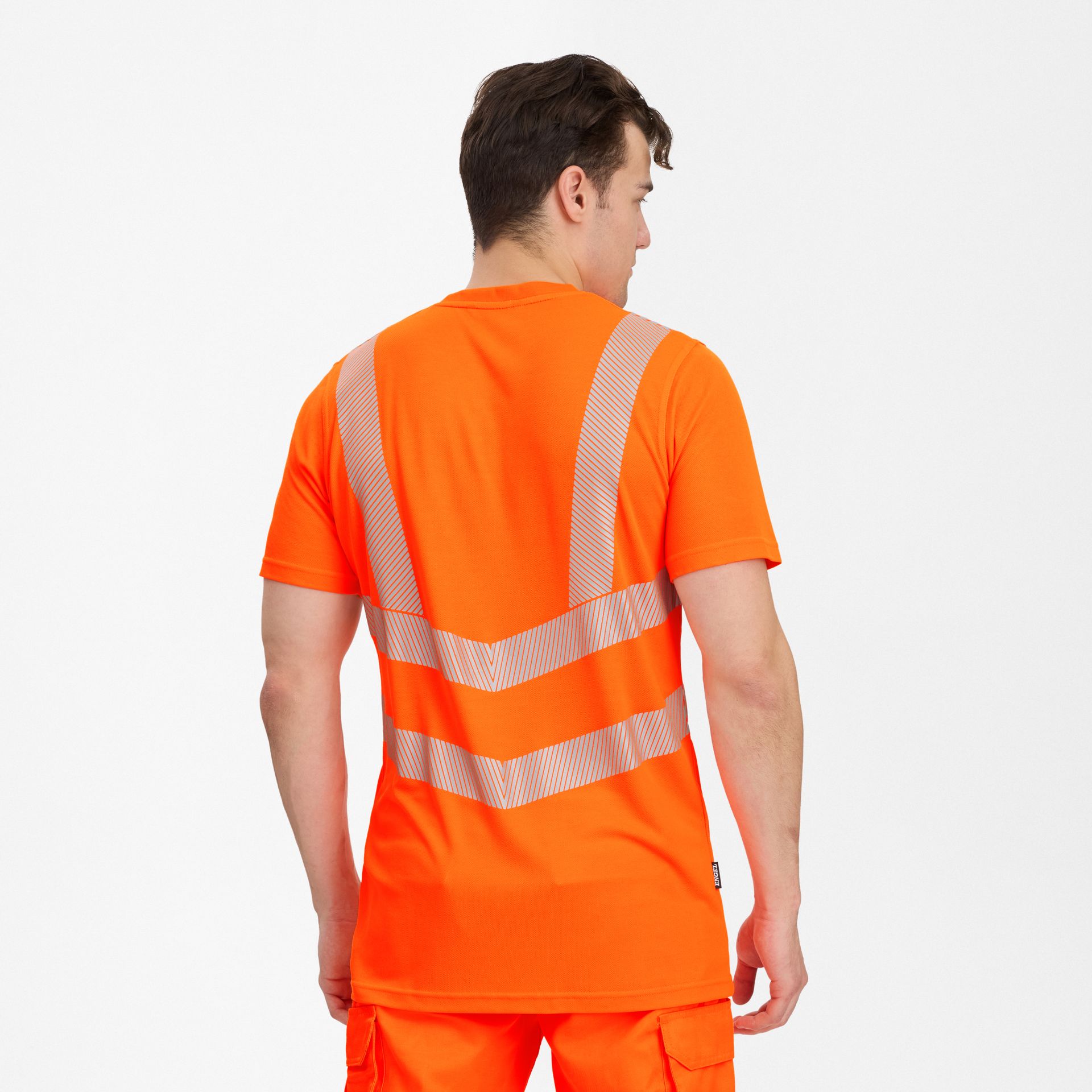 Safety T-Shirt Hi-vis Orange, Gr. XS