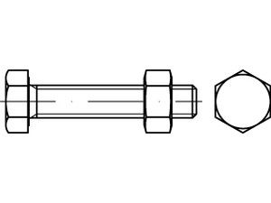 ISO 4017 5.6 Mu Kl.5 M 16 x 60 feuerverzinkt, AD-W7/1 tZn S