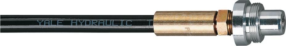 Hydraulik-Schlauch 2,0 m NW 6,3 mm, 700 bar