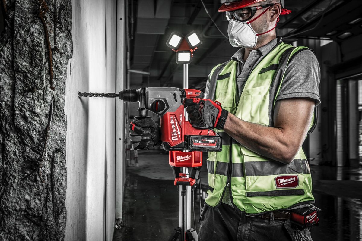 MILWAUKEE Akku-Kombihammer, SDS-Plus