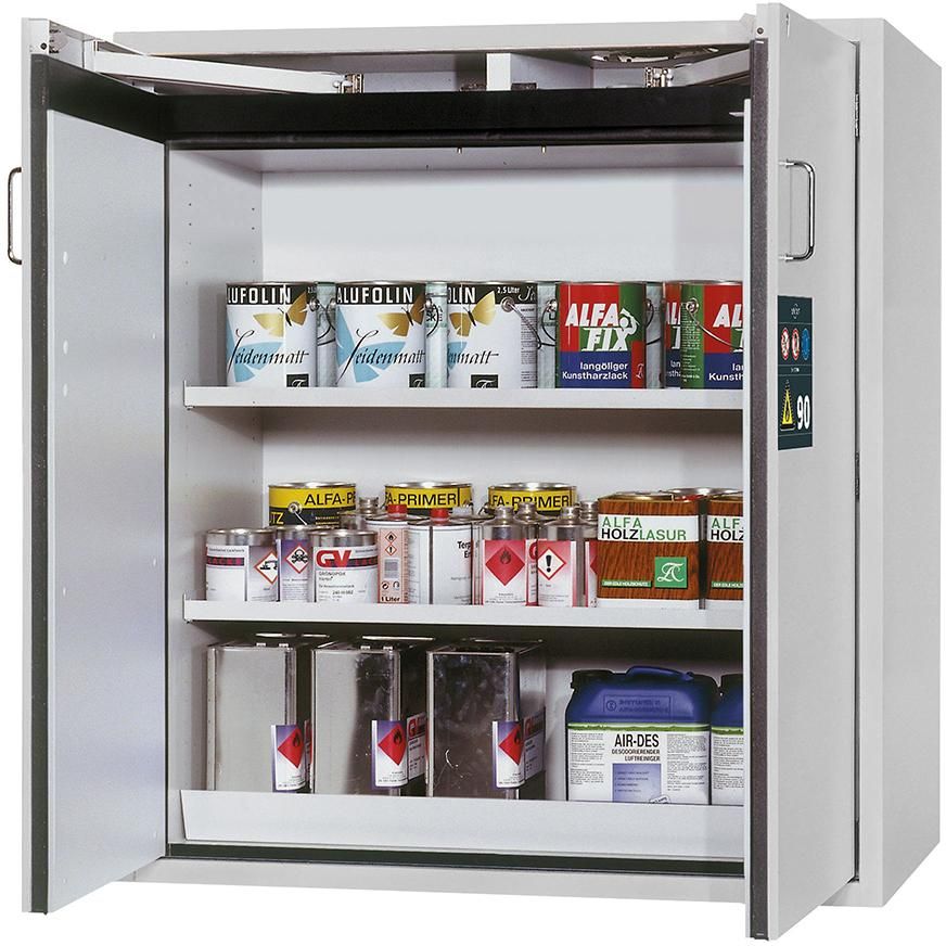 Schrank S-Classic 1200x1290 2Tür.2FB,grau