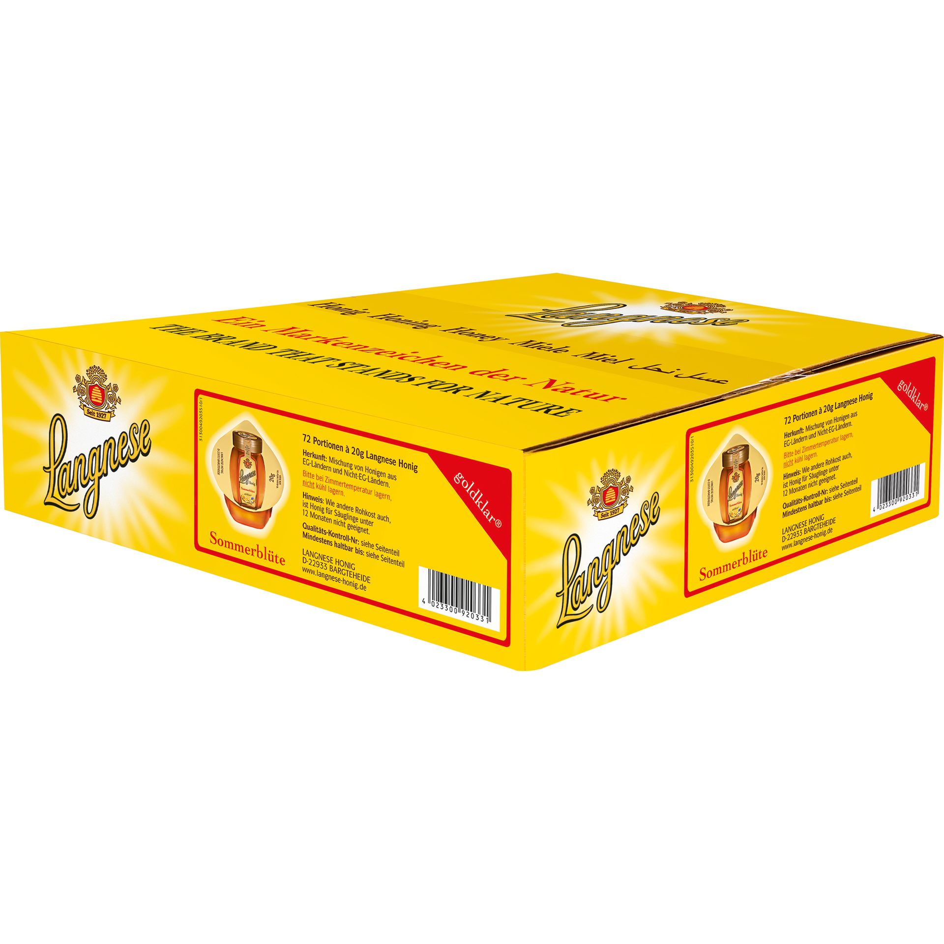 Honig Sommerblütenhonig 20g 72St.