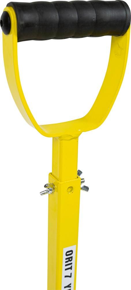 Terassenplattenheber, "Easy Lifter" Pulverlackiert Gelb