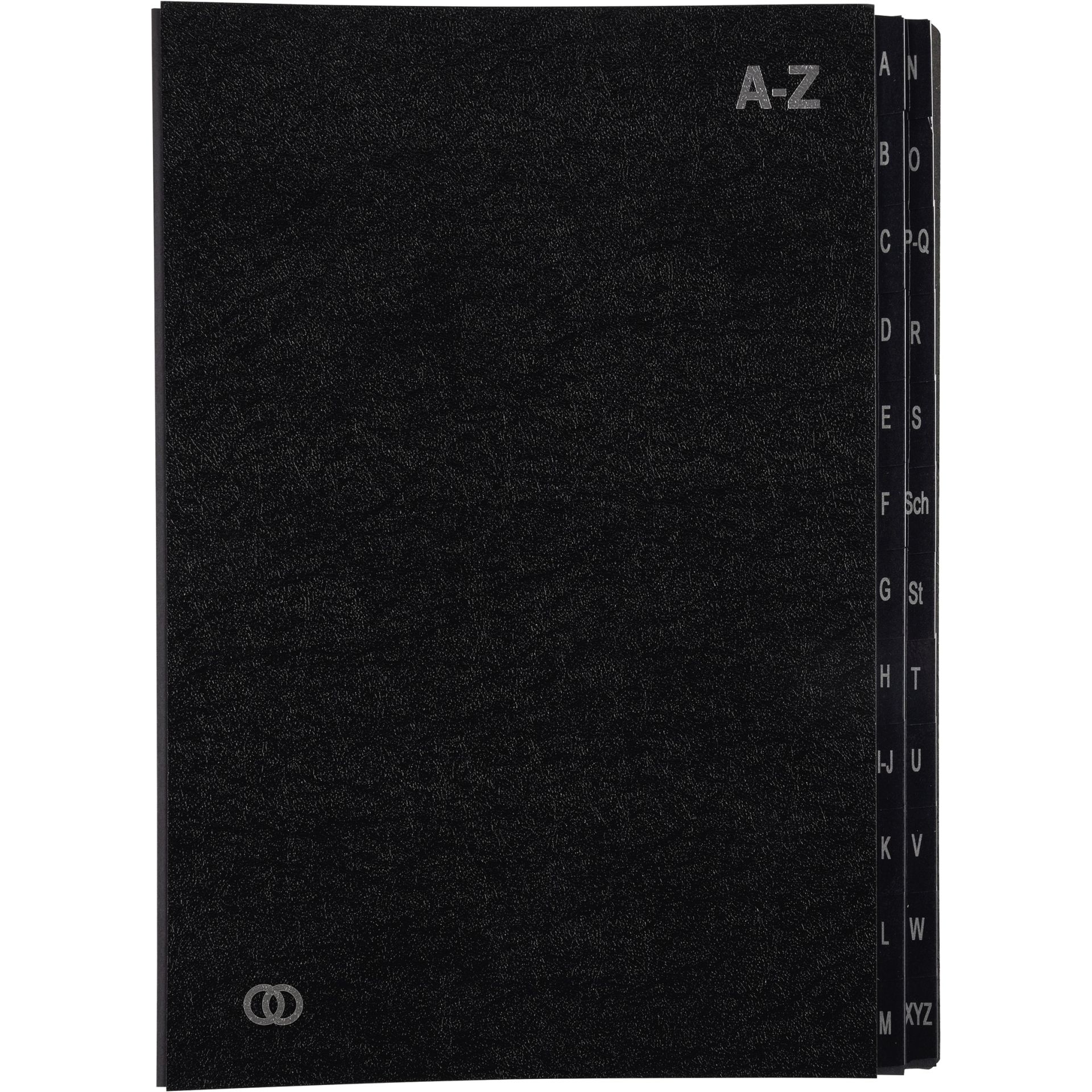 Pultordner oeco A-Z 24tlg schwarz