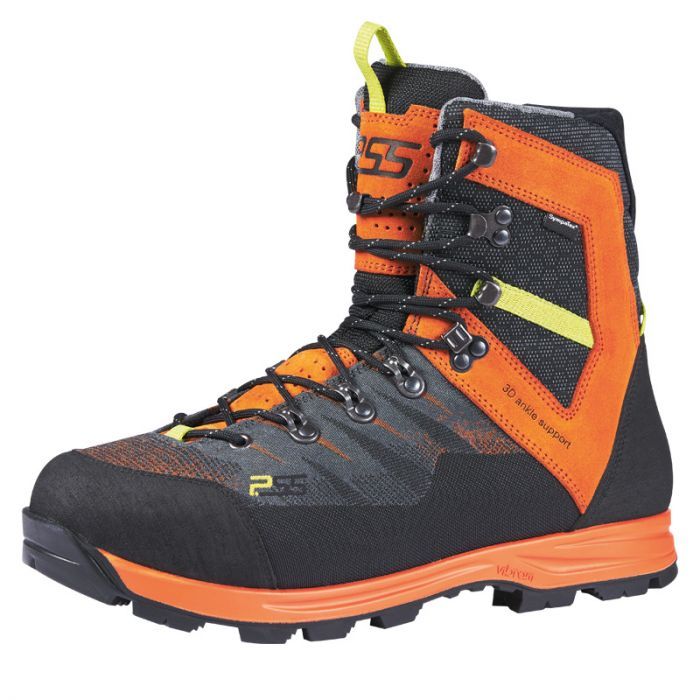 PSS Forstep® Tec STX Trekkingschuhstiefel orange/schwarz - Gr. 47