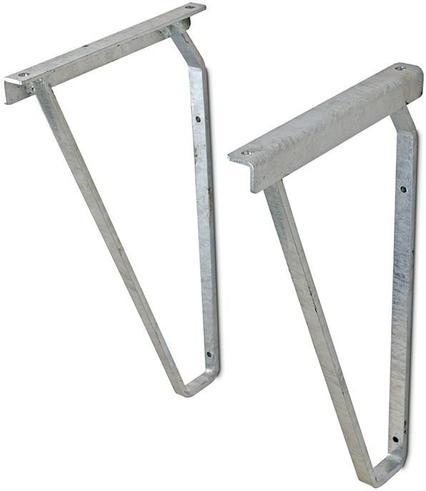 Wandkonsole verzinkt 46 cm breit