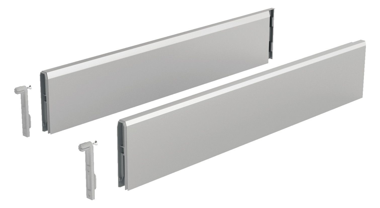 HETTICH TopSide ArciTech 92 mm 400 mm silber