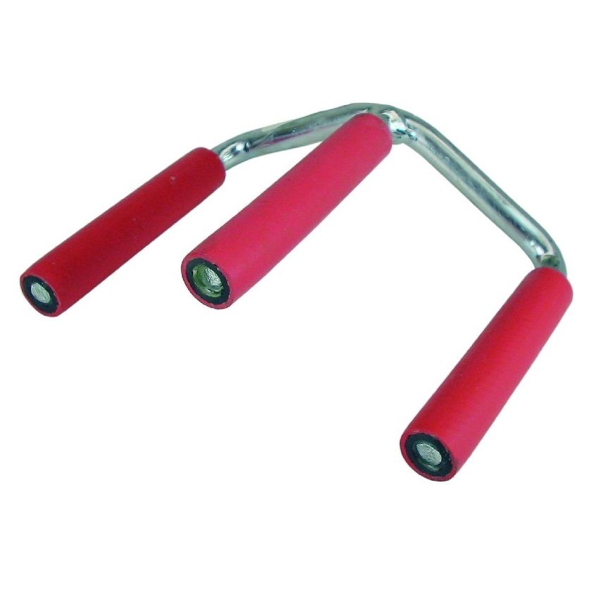 Stahl-Plattenträger mit Gummigriffen