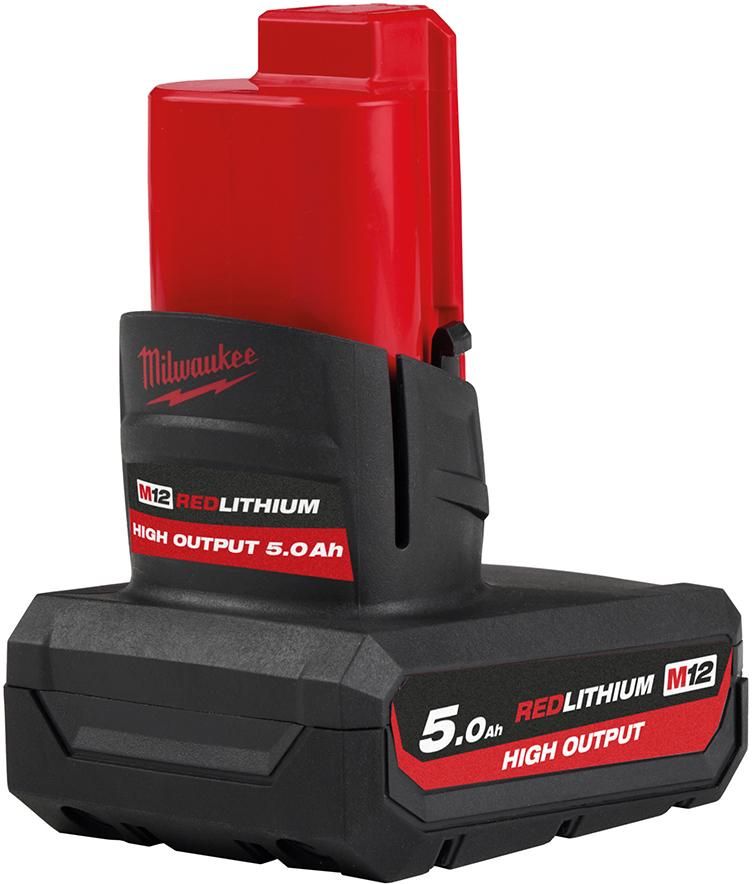Ersatzakku 12,0 V 5,0 Ah Milwaukee M12 HB5