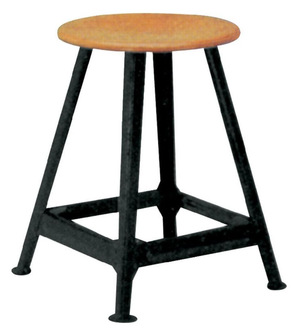 Bandstahl-Hocker, vierbeinig