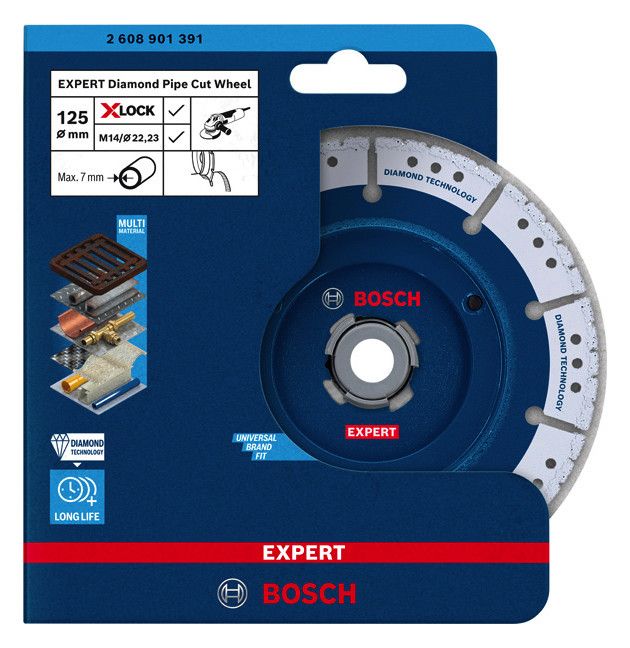BOSCH Diamanttrennscheibe, X-LOCK