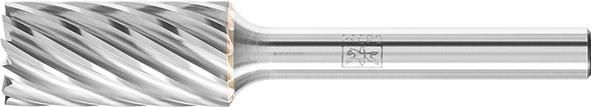 Frässtift HM zylindrisch mit Stirnverzahnung 1225 INOX 8mm 12x25mm Pferd