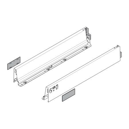 BLUM TBX intivo M-Zargen H=83mm