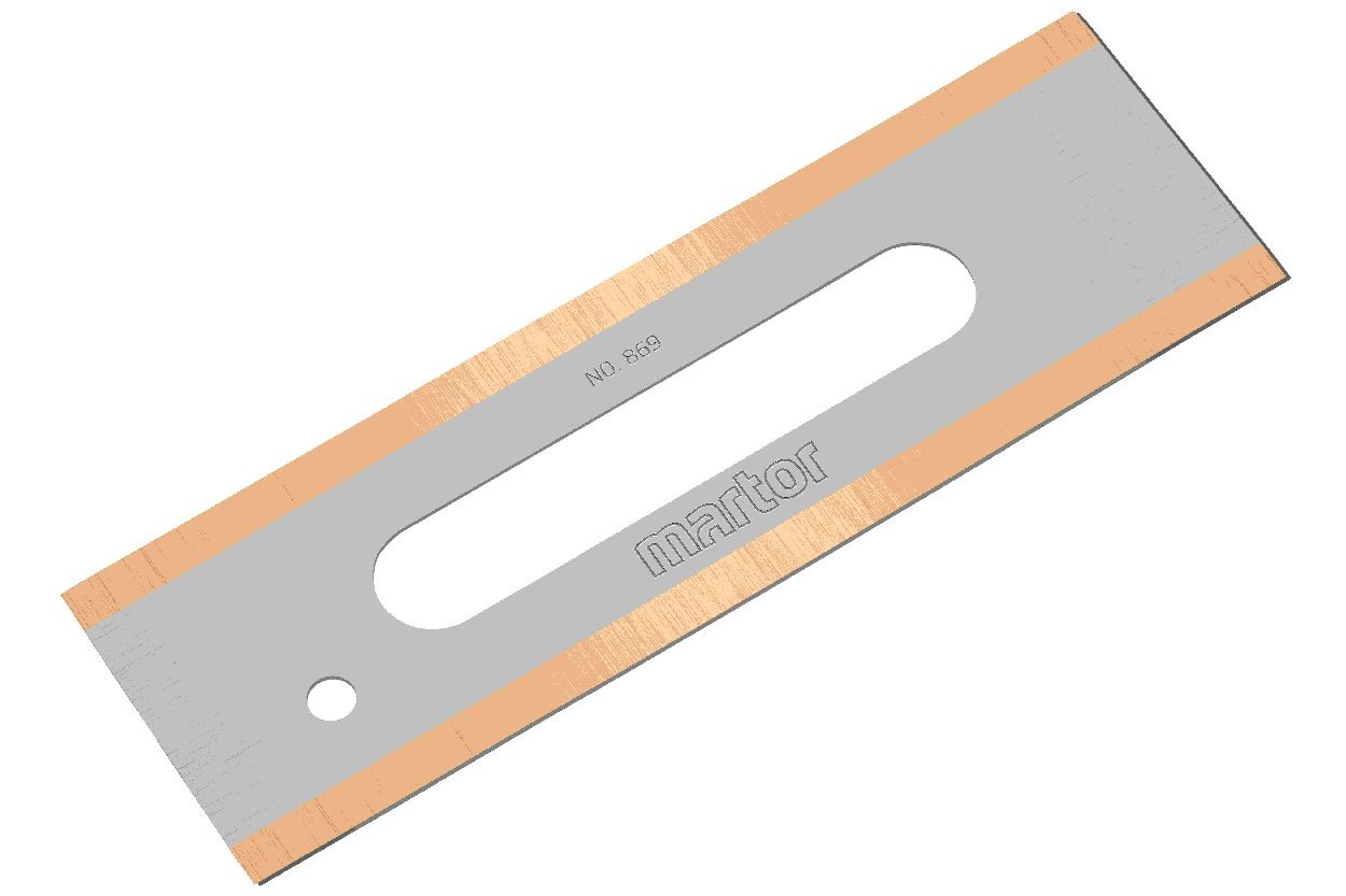 MARTOR Ersatzklinge INDUSTRIEKLINGE 869 Breitschliff | 10 Stück