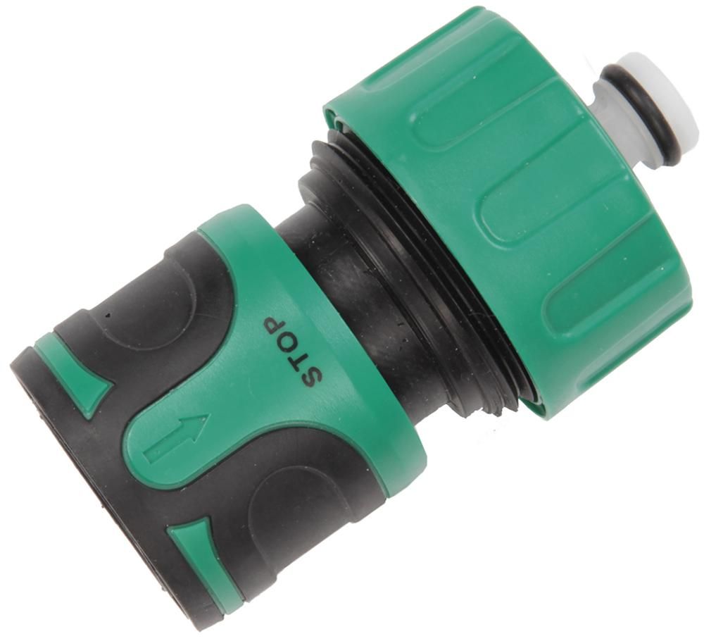 Schlauchstück 3/4" m.Wasserstop,grün/schwarzcomfort comfort