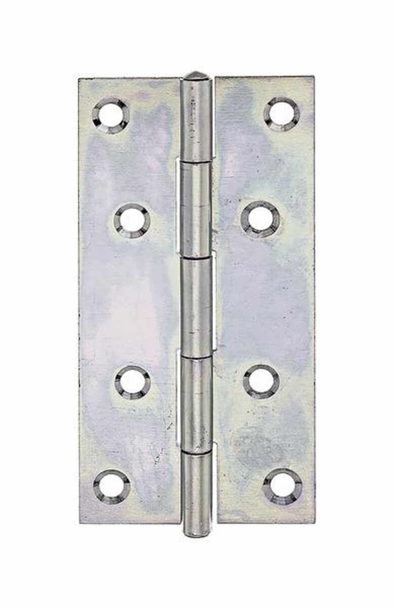 Ger.schmales Scharnier verz.,100 mm GAH Alberts
