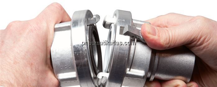 Storz-Kupplung 25-D, 13 (1/2")mm Schlauch, Aluminium (geschmiedet)