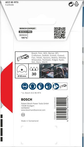 Bosch PRO ACZ 85 RT3 Blatt