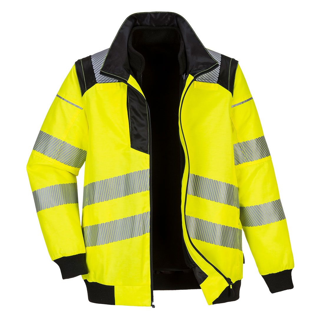 Portwest PW3 Warnschutz-Jacke, Gelb, Gr. 2XL