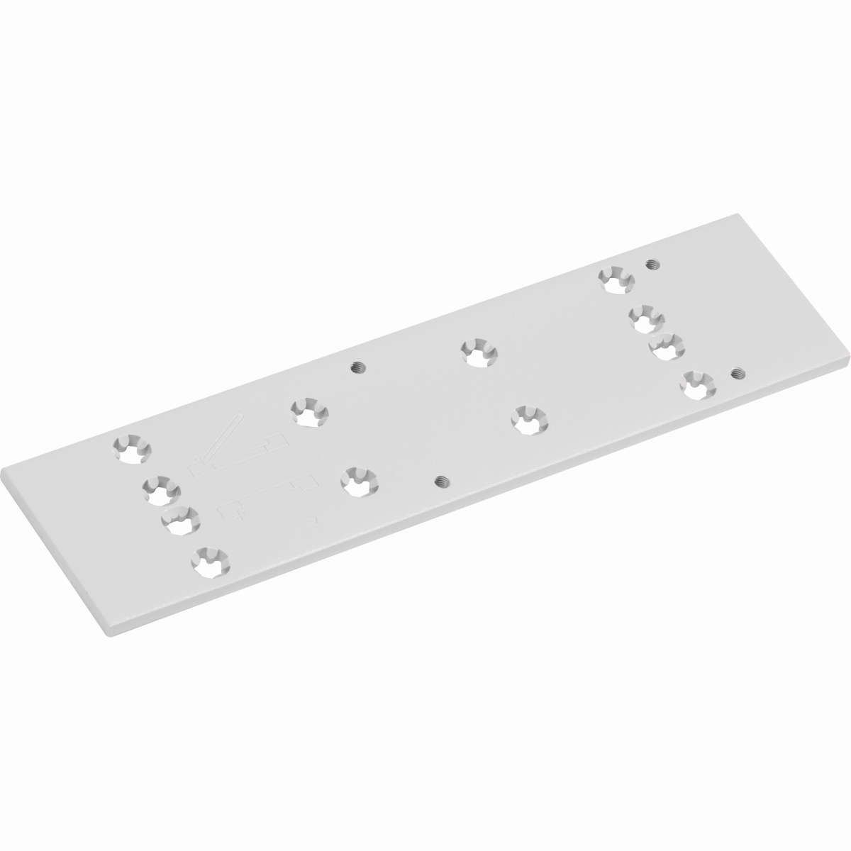 Montageplatte TS 83 EN 3-6 weiß RAL 9016