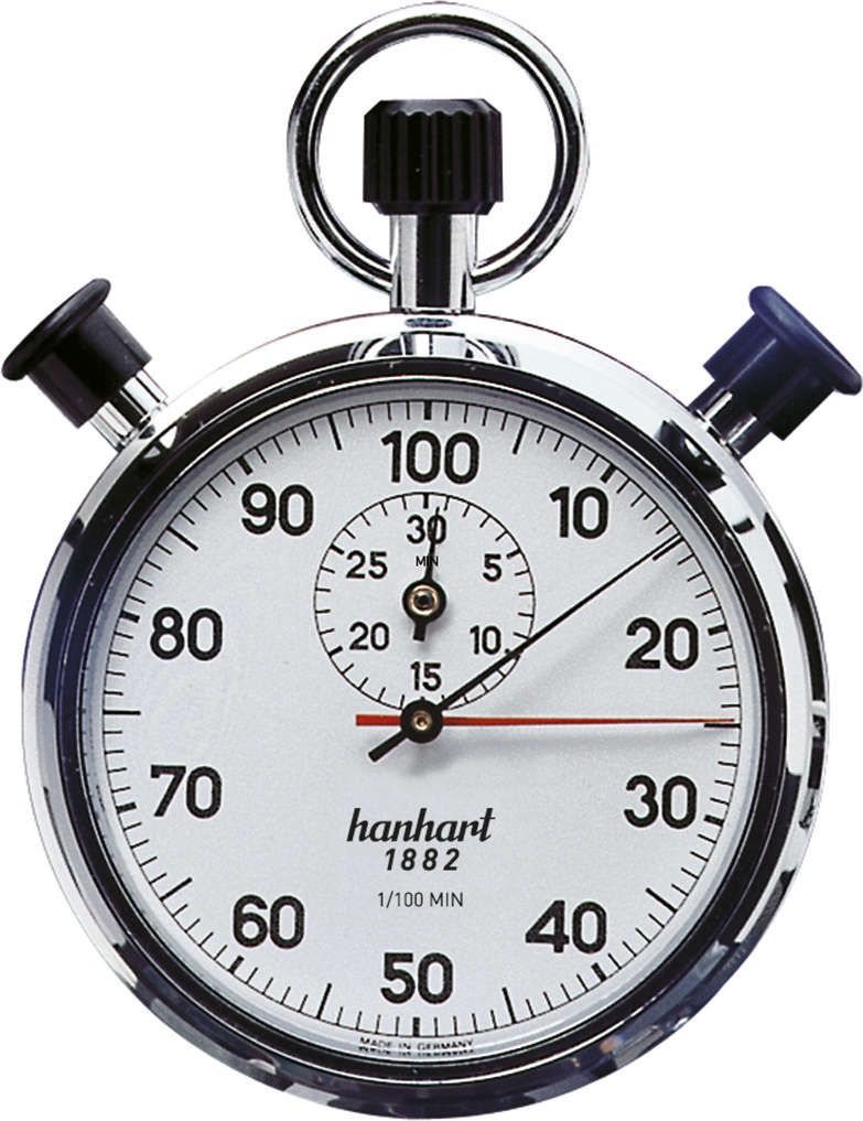 Additions-Doppelstopper 1/100-Min. 30 Min. HANHART