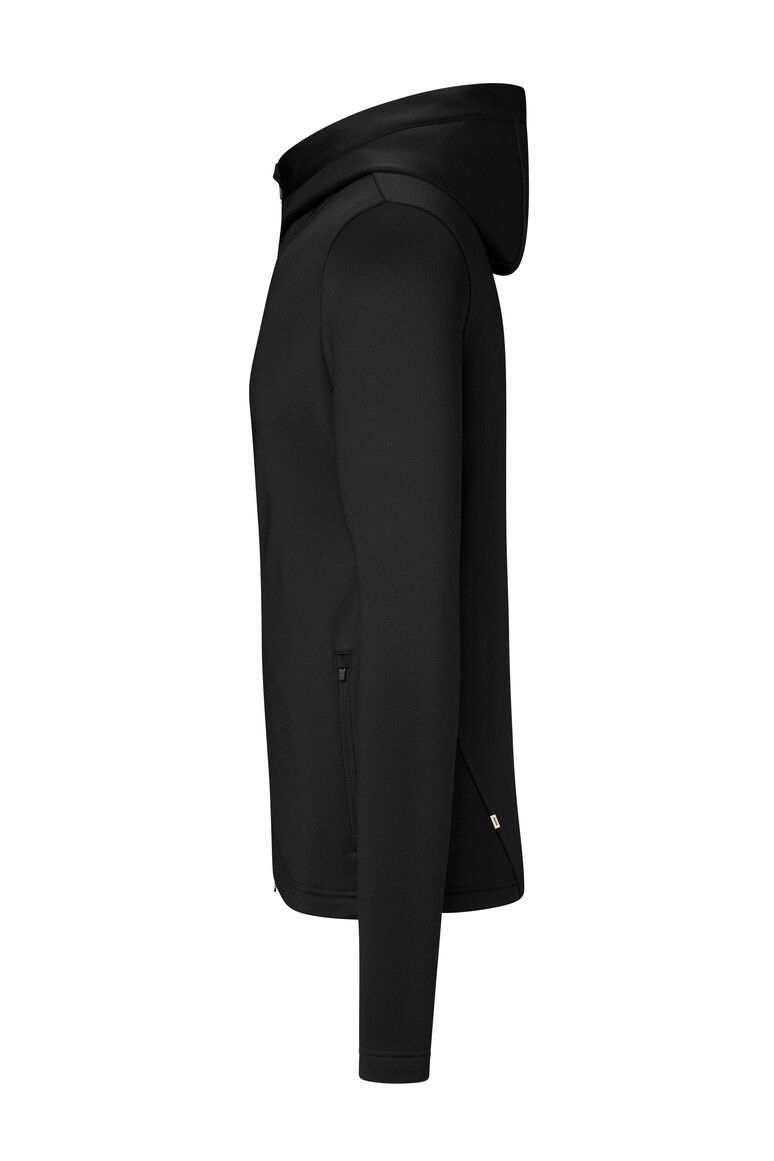 HAKRO Kapuzen-Tecjacke ECO schwarz, XS