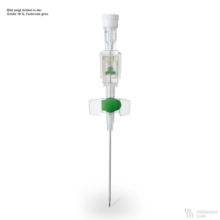 Vasodrop Safety Venenverweilkanüle, PUR,17 G, 1,50 x 45 mm, weißVE = 50 Stck.