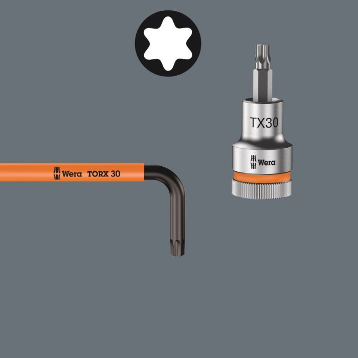 Wera Winkelschlüsselsatz Torx Multicolor Lang