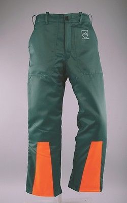 Forstbundhose,grün/orange