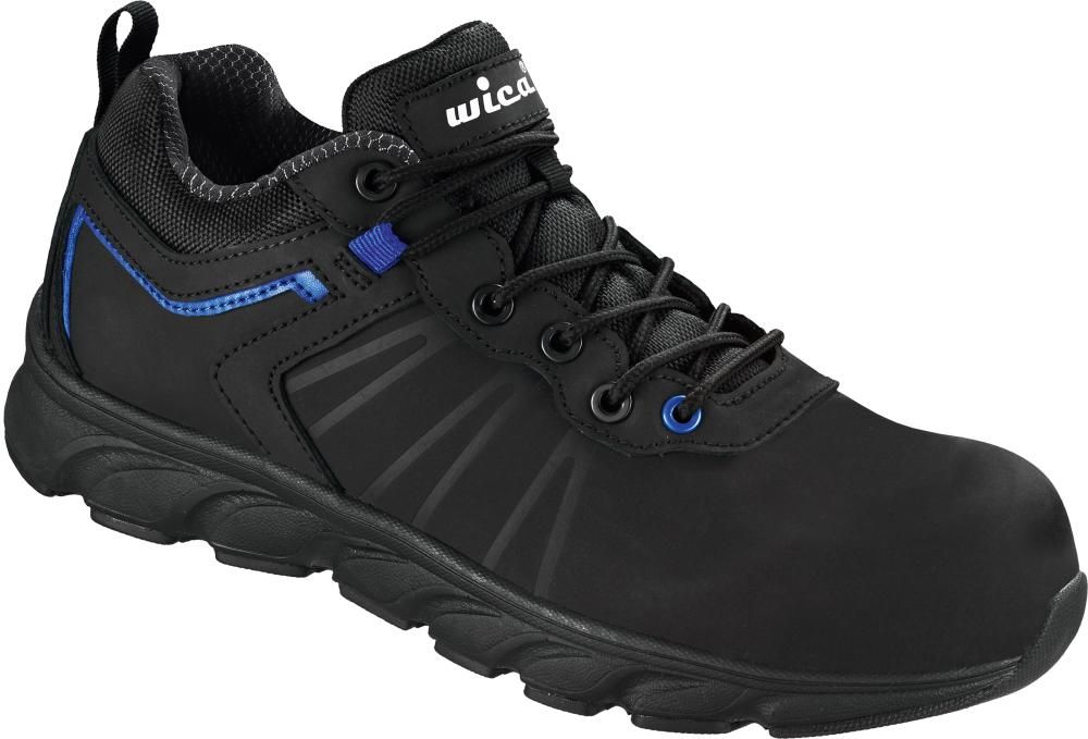 Halbschuh VEZZO Schwarz, Blau, S3 SRC Gr.36 WICA