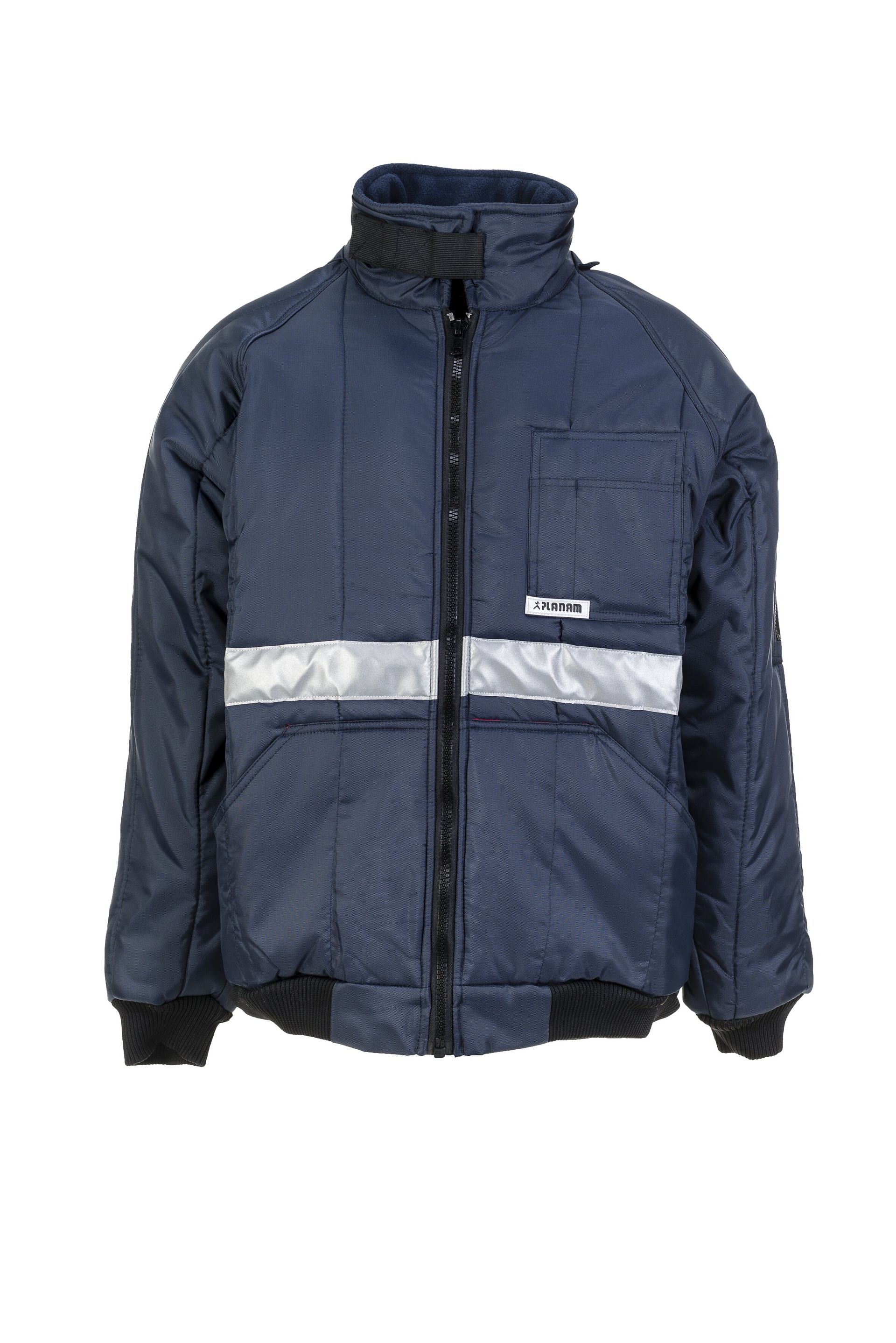 Planam Kühlhaus Blouson Kühl-/Gefrierhaus marine, Innenfutter rot Gr. S