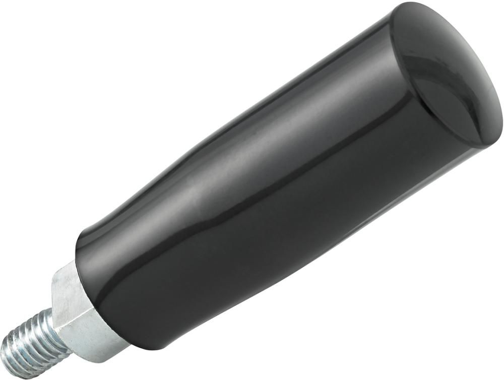 Zylindergriff 0612 Duroplast, 0612, 23mm M 8x12, drehbar, Inhalt: 2 Stück FORTIS