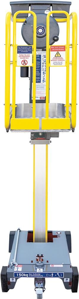 MUNK Flexlift 2.2 Plattform B850xT640mm Plattformhöhe 2200mm Arbeitshöhe bis 4,20m
