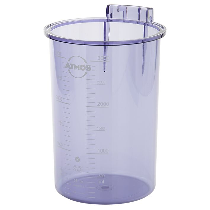 DDS-Sekretbehälter, Kunststoff, 3 Ltr.autoklavierbar