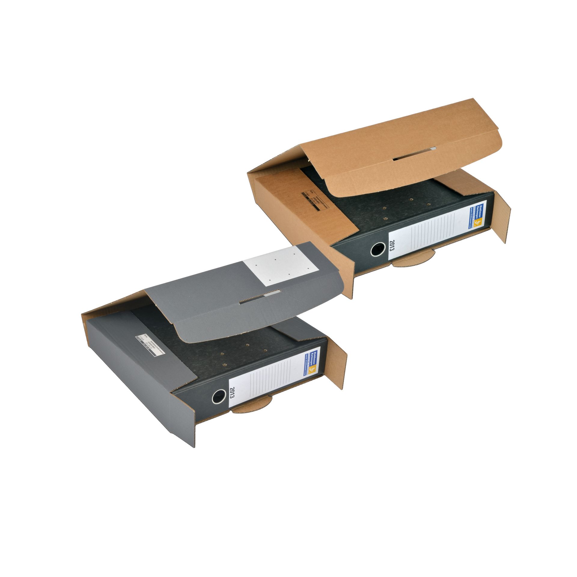 Versandkarton 32,2x28,8x8cm Karton grau