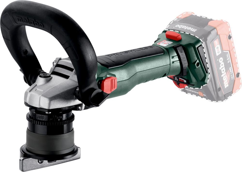 Akku-Kantenfräse solo KFMVB 18 LTX 4 RF Metabo ohne Akku ohne Ladegerät metaBOX