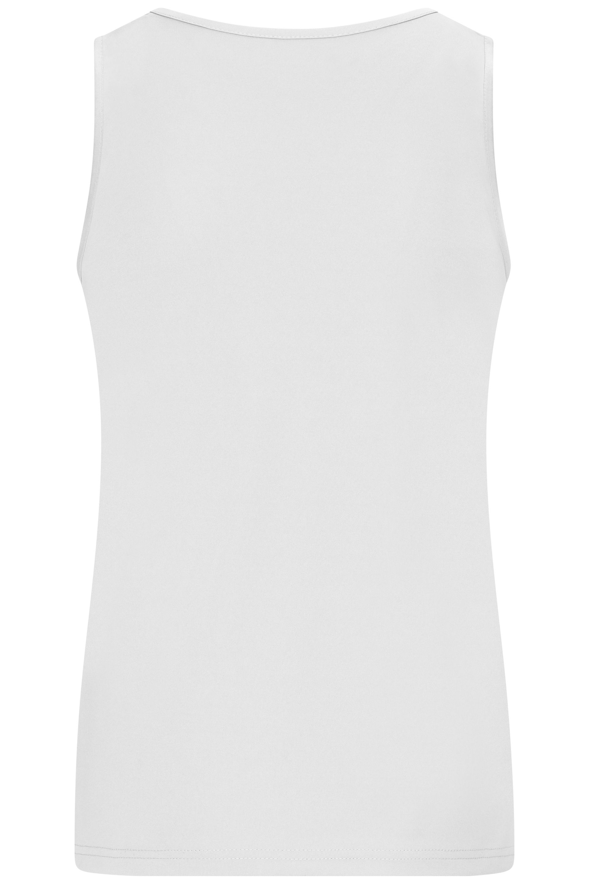 James & Nicholson JN737 Damen-Tank Top, Weiß, Gr. S