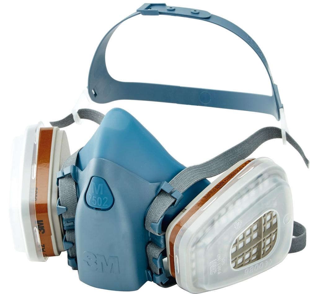Maskenset 7523L incl. Maske 7503, Filter A2P3 3M