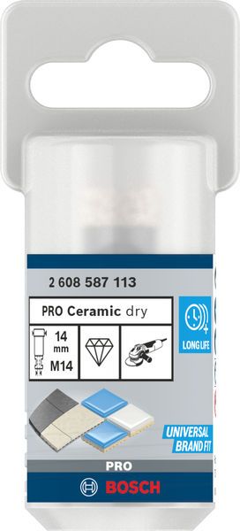 BOSCH Diamanttrockenbohrer, "DrySpeed"