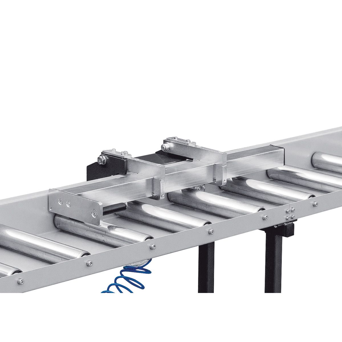 Rollen- und Messbahnsystem Metallkraft MRB Standard A 300 mm / 3 m