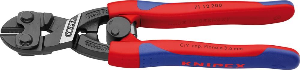 Bolzenabschneider Mini 7112200 mit Mehrkomponentengriffen 200mm KNIPEX COBOLT