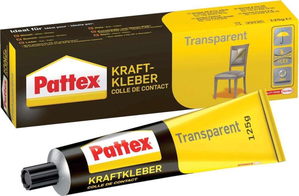 Pattex transparent 125g