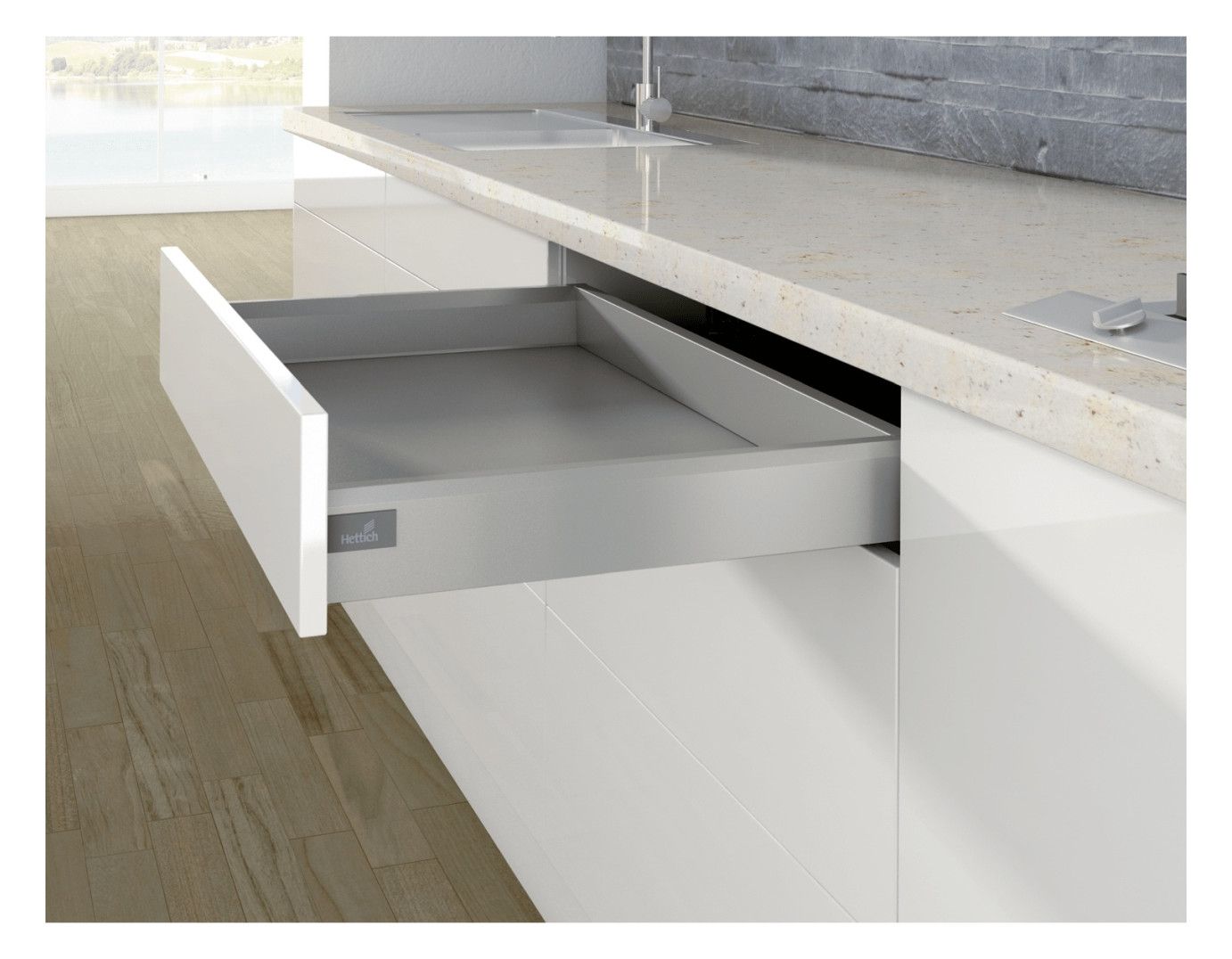 HETTICH ArciTech Zarge 94 mm / 500 mm